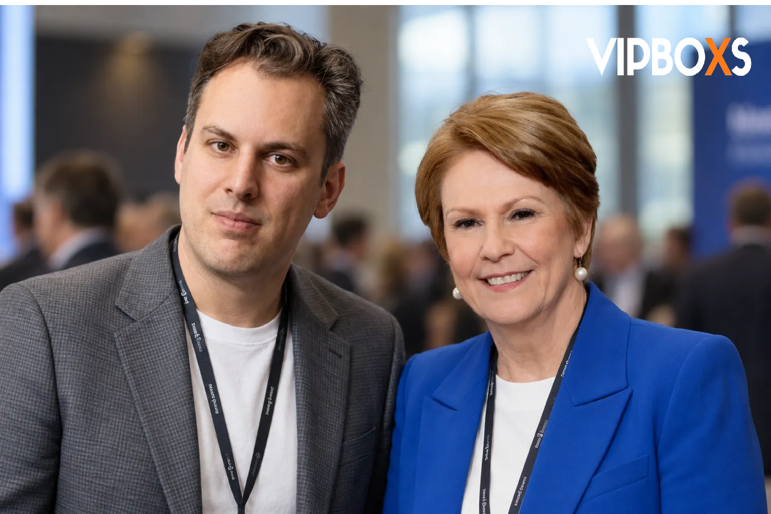Mike Krieger and Vicki Hollub